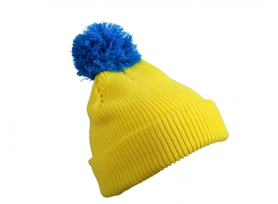 BRIM POMPON HAT 100%P M&B FullGadgets.com