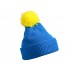 Cappello Brim Pompon 100% Poliestere Personalizzabile M&B