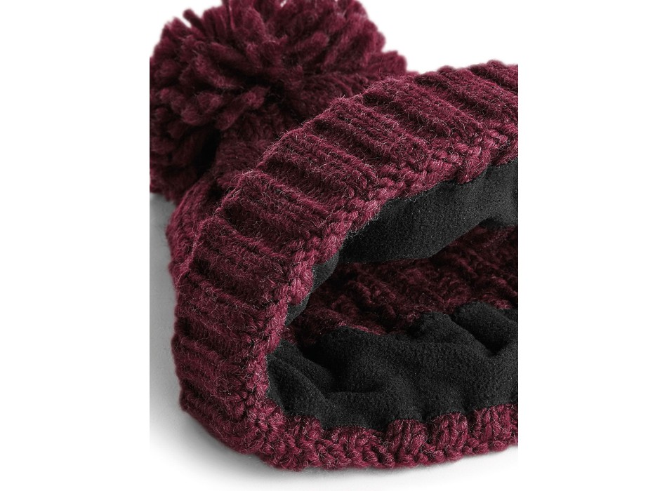 Cable Knit Melange Beanie FullGadgets.com