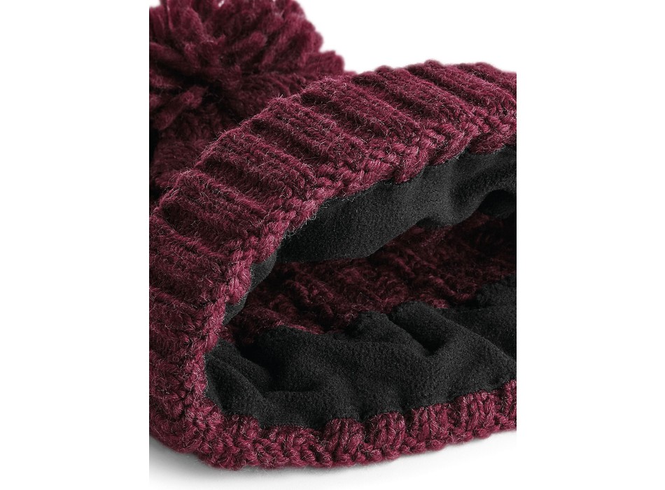 Cable Knit Melange Beanie FullGadgets.com