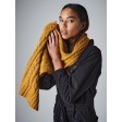 Cable Knit Melange Scarf FullGadgets.com