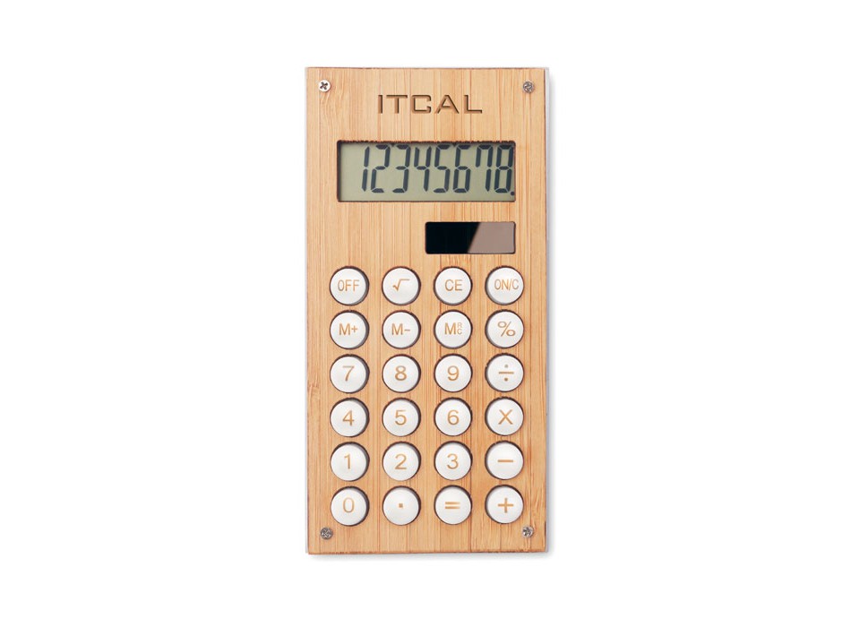 CALCUBAM - Calcolatrice in bamboo FullGadgets.com