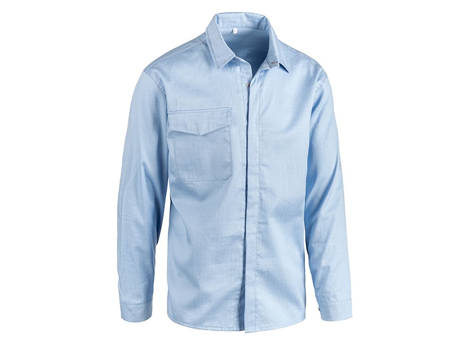 CAMICIA OXFORD AZZURRA MULTINORMA FullGadgets.com