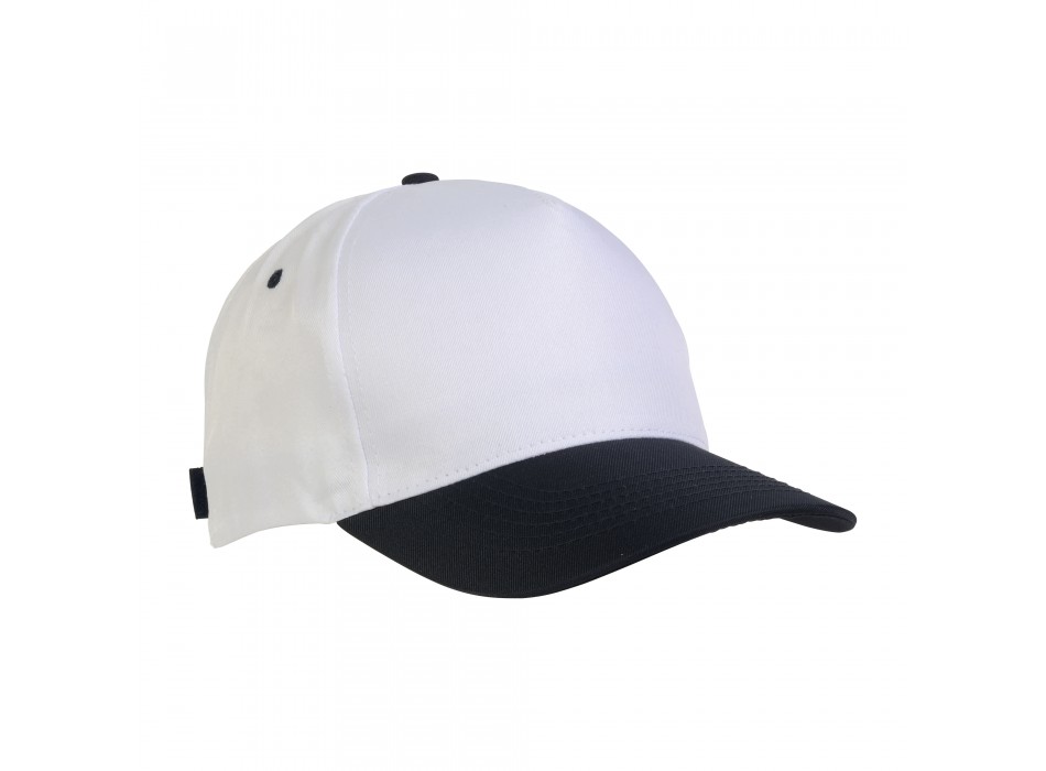 Cappellino in poliestere, 5 pannelli, regolazione a velcro FullGadgets.com