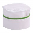 Cappello da cuoco bianco con bordo colorato FullGadgets.com