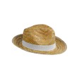 Cappello in paglia con fascia elastica 2,5 cm applicabile e personalizzabile FullGadgets.com