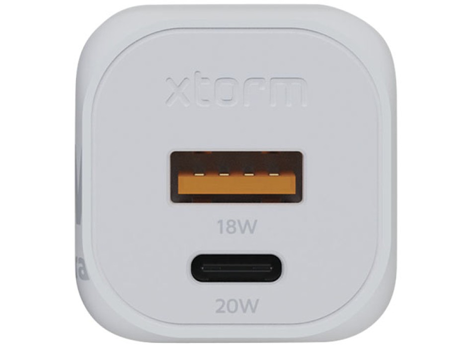 Caricabatterie da parete da 20 W Xtorm XEC020 GaN² Ultra FullGadgets.com