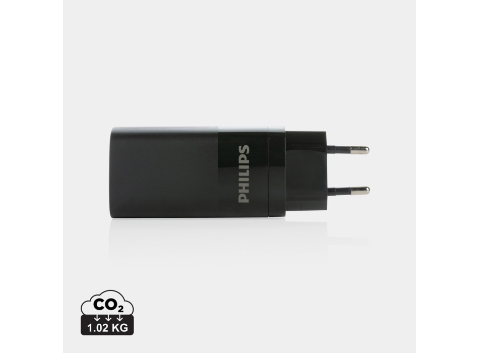 Caricatore da parete USB a 3 porte Philips 65W ultra rapido FullGadgets.com