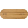 Caricatore wireless doppia posizione in bamboo Tatum FullGadgets.com