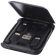 Cavo di ricarica modulare in plastica riciclata con supporto per telefono Savvy FullGadgets.com