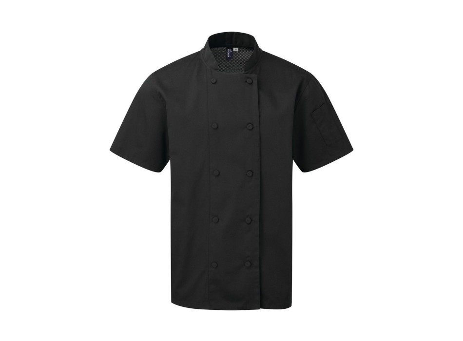 Chef's Coolchecker® Short Sleeve Jacket FullGadgets.com