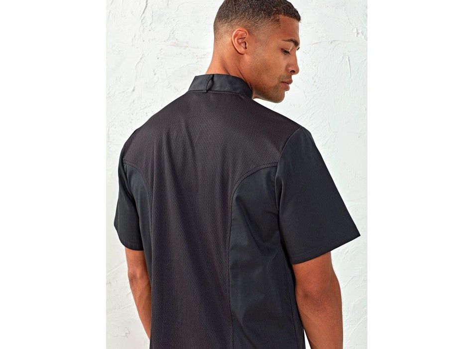 Chef's Coolchecker® Short Sleeve Jacket FullGadgets.com