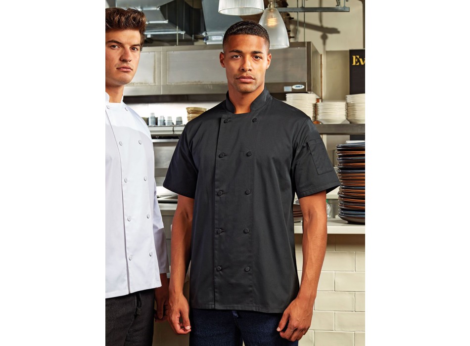 Chef's Coolchecker® Short Sleeve Jacket FullGadgets.com