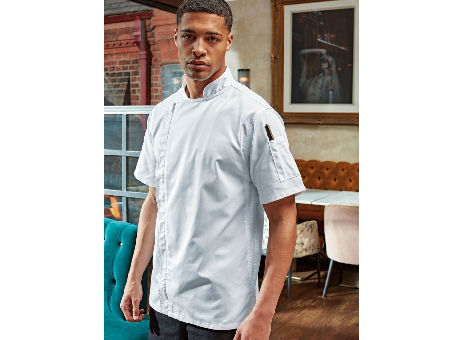 Chef's Zip-Close Short Sleeve Jacket FullGadgets.com