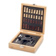 CHESSET - Set da vino con scacchiera FullGadgets.com