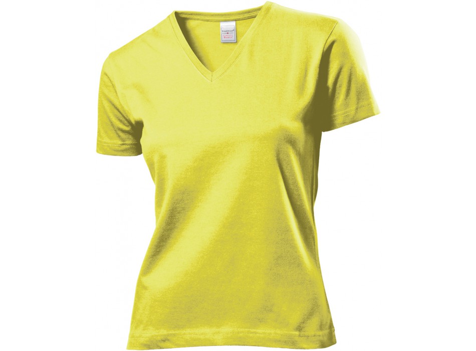 CLASSIC V-NECK WOM STEDM 100%C FullGadgets.com