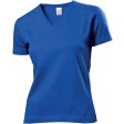 CLASSIC V-NECK WOM STEDM 100%C FullGadgets.com