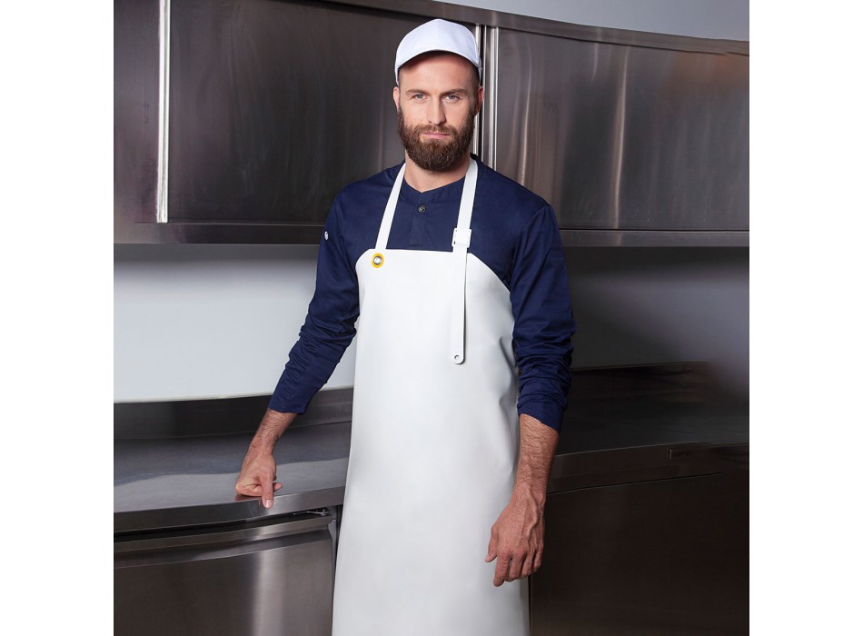 Coated, Waterproof Bib Apron I FullGadgets.com