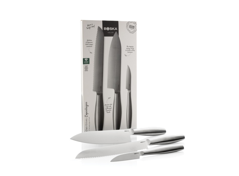 Coltelli da cucina BOSKA Copenhagen, set di 3 pezzi FullGadgets.com