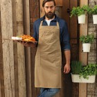 Cotton Chino Bib Apron 100%C FullGadgets.com