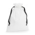 Cotton Gift Bag With Ribbon Drawstring Personalizzabile