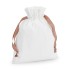 Cotton Gift Bag With Ribbon Drawstring Personalizzabile