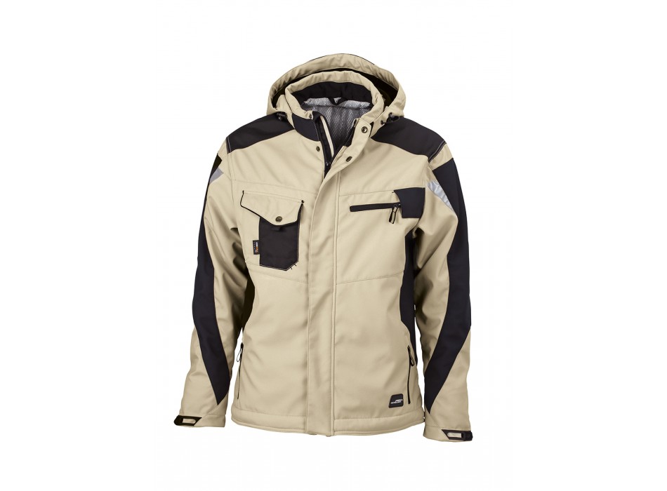 Craftsmen Softsh Jacket 100%P FullGadgets.com