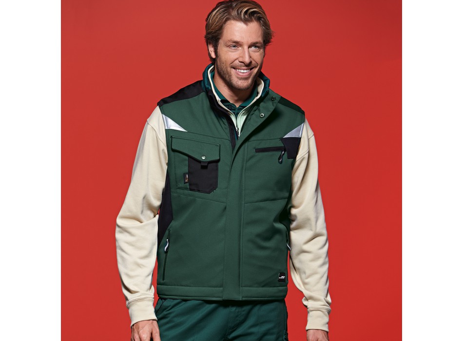 Craftsmen Softshell Vest 100%P FullGadgets.com