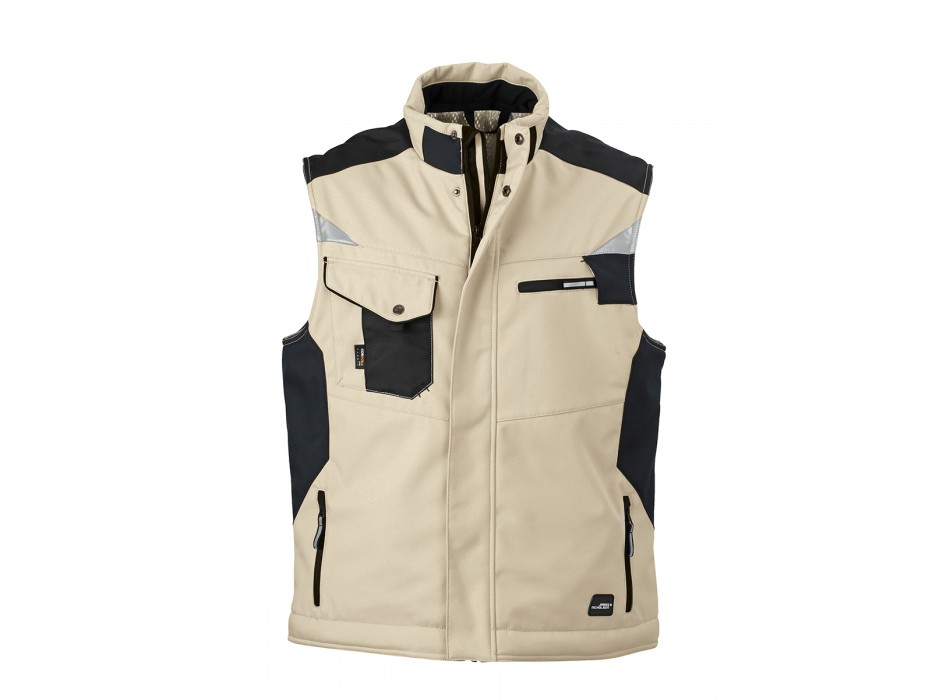 Craftsmen Softshell Vest 100%P FullGadgets.com