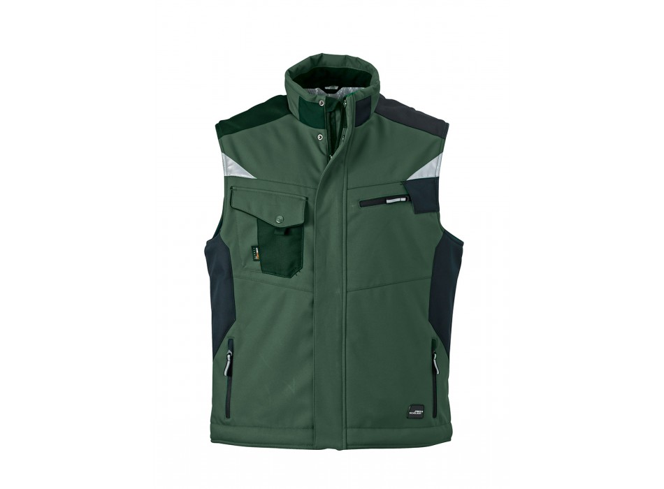 Craftsmen Softshell Vest 100%P FullGadgets.com