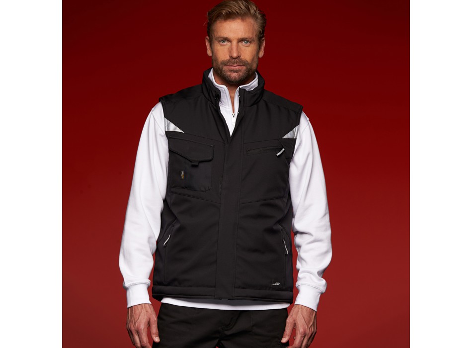 Craftsmen Softshell Vest 100%P FullGadgets.com