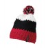 Cappello Crochet Pompon 100% Poliestere Personalizzabile M&B