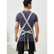 Cross Back "Barista" Bib Apron FullGadgets.com