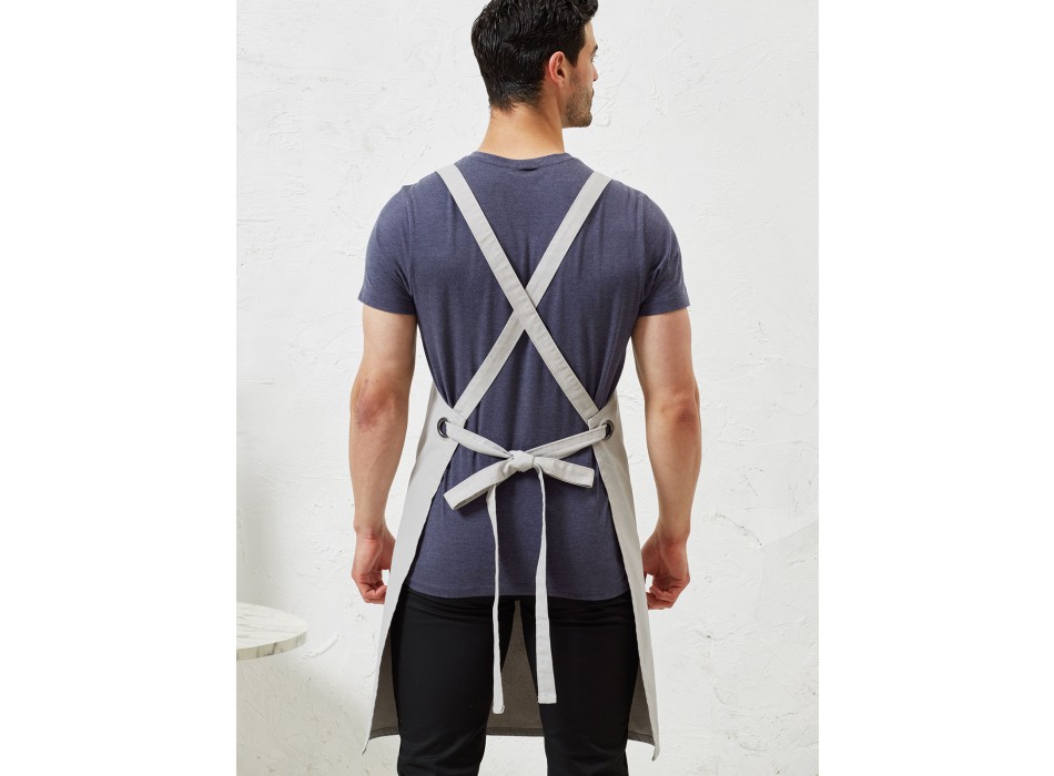 Cross Back "Barista" Bib Apron FullGadgets.com