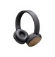 Cuffie bluetooth pieghevoli in ABS e  bambù FullGadgets.com