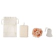 CUIDA SET - Set bagno in pouch di cotone FullGadgets.com