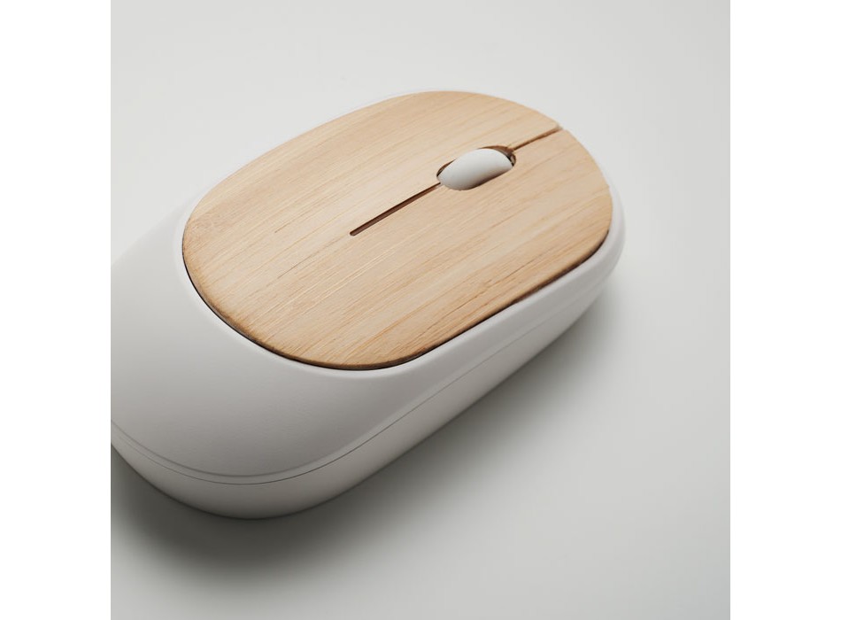 CURVY BAM - Mouse senza fili in bambù FullGadgets.com