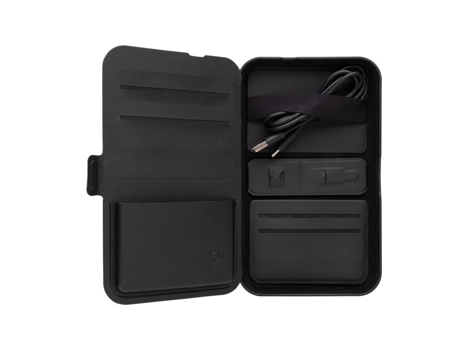 Custodia da viaggio Swiss Peak con caricatore 3in1 rPU RCS FullGadgets.com