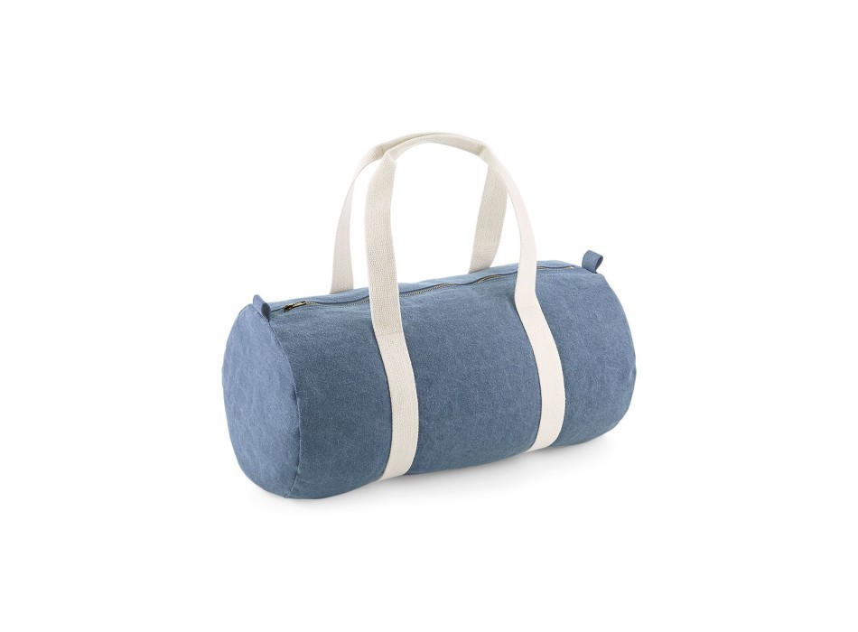 Denim Barrel Bag FullGadgets.com