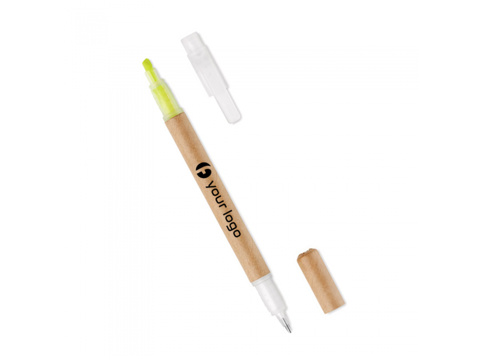 DUO PAPER - 2 in 1 penna ed evidenziatore FullGadgets.com