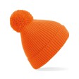 Engineered Knit Ribbed Pom Pom Beanie FullGadgets.com