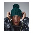 Engineered Knit Ribbed Pom Pom Beanie FullGadgets.com