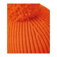 Engineered Knit Ribbed Pom Pom Beanie FullGadgets.com