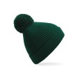 Engineered Knit Ribbed Pom Pom Beanie FullGadgets.com