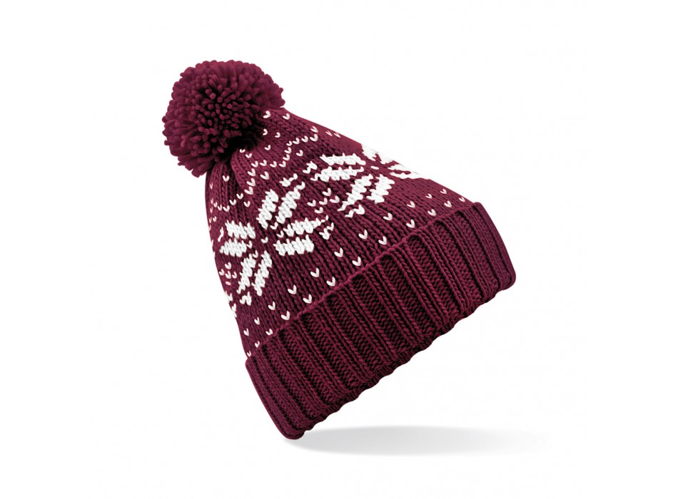 Fair Isle Snows Beanie 100%A FullGadgets.com