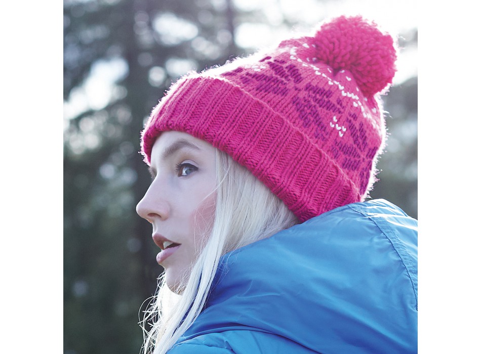 Fair Isle Snows Beanie 100%A FullGadgets.com