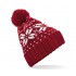 Fair Isle Snows Beanie 100%A Personalizzabile