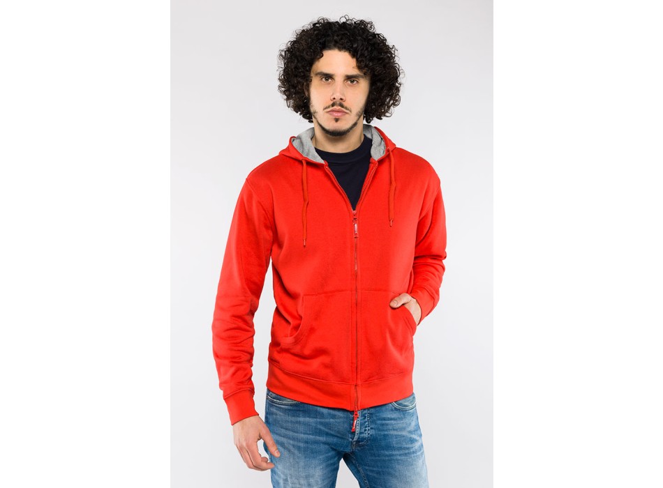 Felpa ATHENA full zip con cappuccio FullGadgets.com