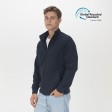 Felpa con zip unisex in tessuto 100% rigenerato da 280 g/m2 FullGadgets.com