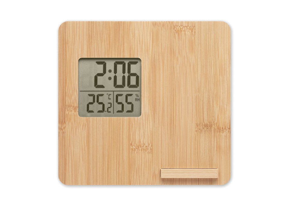 FERREL - Stazione meteo in bamboo FullGadgets.com